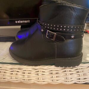 Kids Black Boots
